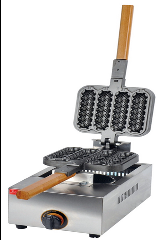 Gas four sticks Fragrant Crisp Machine Philippines Maffin Crisp Stick Machine FY-114 R Grilled Sausage Hot Dog Machine