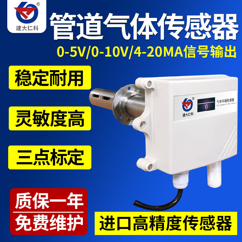 Pipeline gas sensor 4-20ma Contaminated gas detection Combustible gas Ammonia gas Hydrogen sulfide gas transmitter