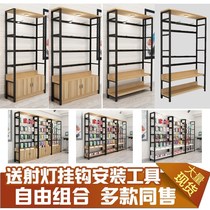 Display case Mobile phone accessories display rack Snack stationery jewelry display rack Socks underwear hook display cabinet Boutique display cabinet