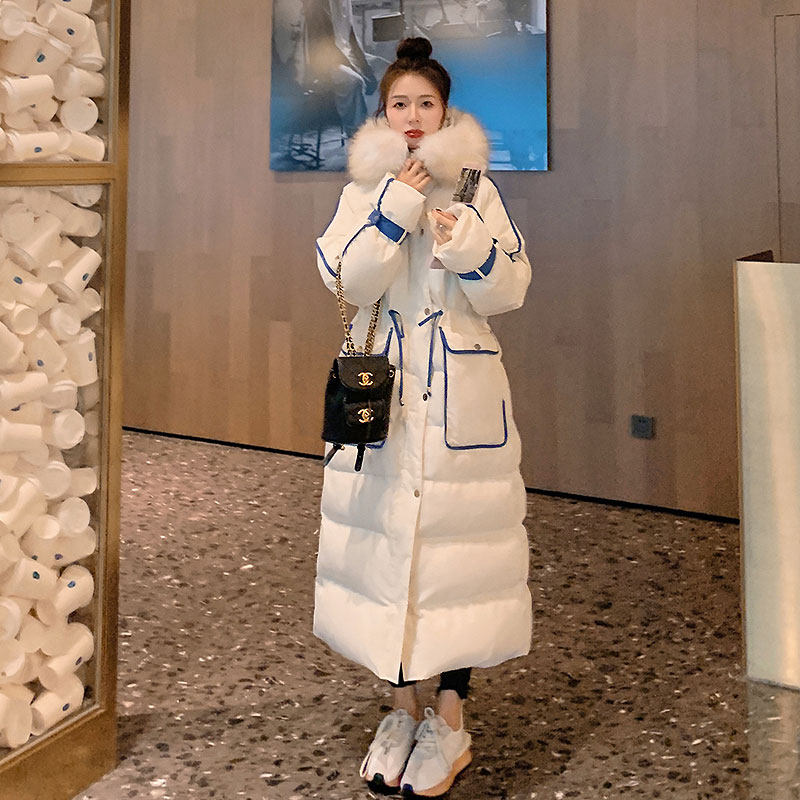 90 White Duckle Down White Down Feather Winter 2022 new fashion overwhelmed the coat