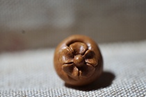 Wild dragon pattern peach core hand-carved peach basket baby full moon gift anti-scare children safe pregnant women adults