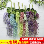 Mô phỏng Wisteria Hoa Chuỗi Bán buôn Cây nho Trang trí Cây mây Hoa Hoa giả Hoa Vine Trang trí ống cưới Hoa Vine - Hoa nhân tạo / Cây / Trái cây