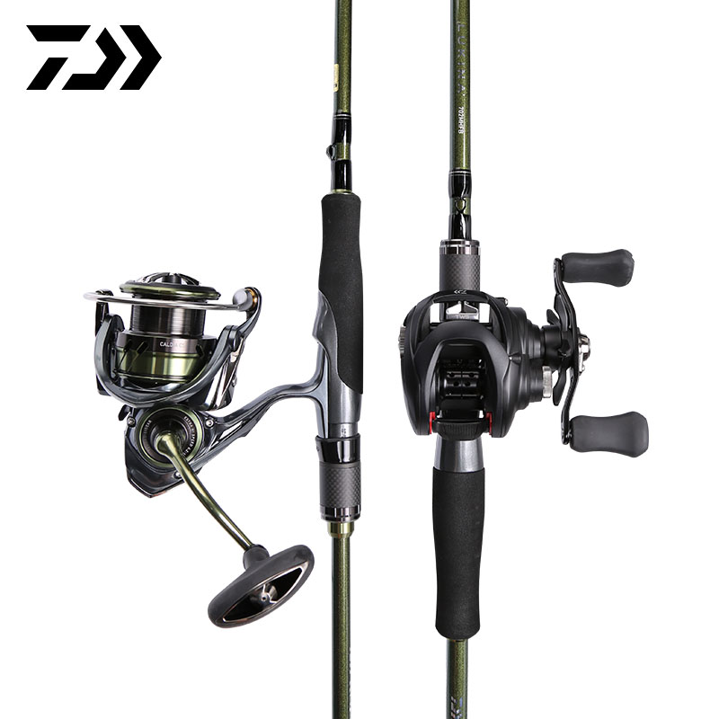 DAIWA DaYiwa 19LUKINA Lua set spinning wheel water drop wheel super hard ultra light fishing gear set