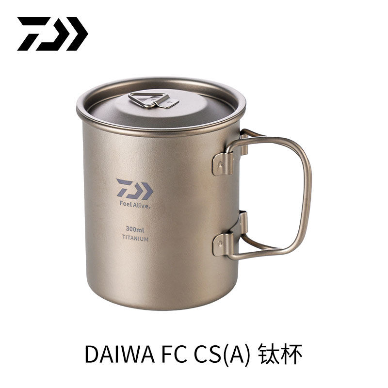 Титановая чашка для кемпинга DAIWA FC CS(A) 300 мл