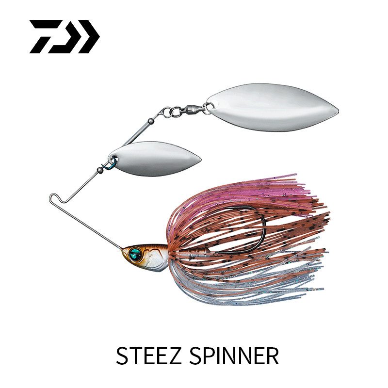 DAIWA and STEEZ SPINNER 10g Hu shall compound rotating bright sheet Luia bionic false bait