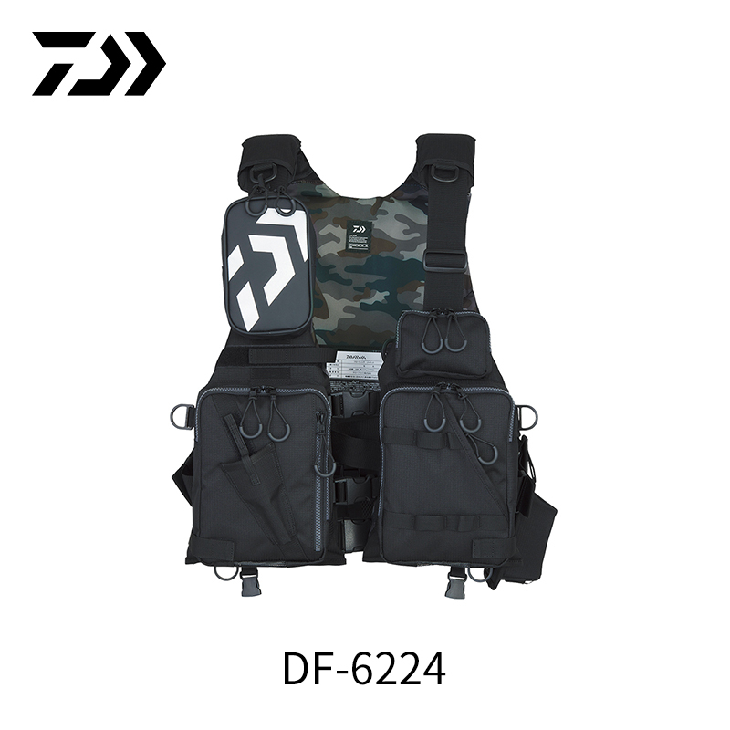 Daiwa 24 New Model Df-6224 Buoyancy Life Vest Large Capacity Sea Fishing Life Jacket Vest