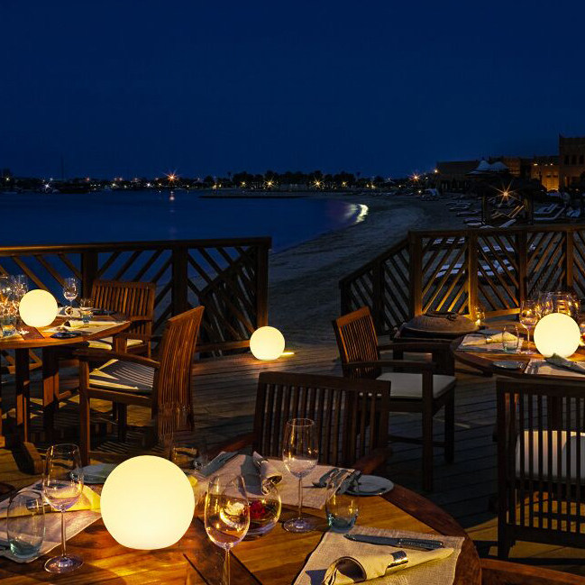 Bar table lamp creative restaurant café table light atmosphere light charging clear bar night light outdoor decorative table lamp