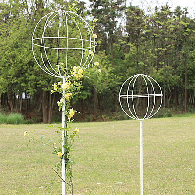 Windmill Jasmine Clematis ປີນພູ Pergola Rose Blue Snowflake Lollipop Flower Stand ຮູບຮ່າງບານເຫຼັກປີນວົງເລັບ