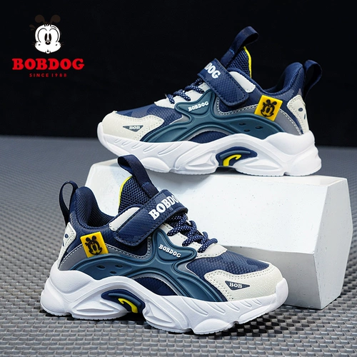 Детская сетчатая дышащая спортивная обувь для мальчиков для отдыха, осенняя, подходит для подростков