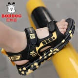 Нескользящие сандалии для мальчиков, летняя детская пляжная обувь, мягкая подошва, подходит для подростков