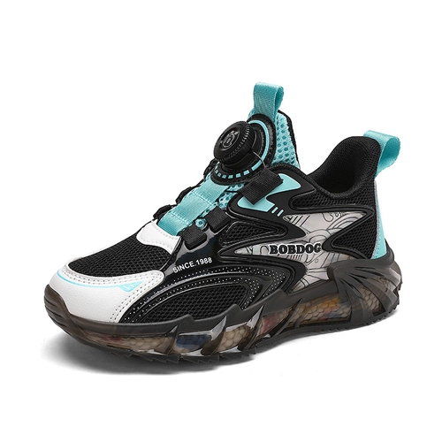 Детская сетчатая дышащая спортивная обувь для мальчиков, осенняя, подходит для подростков, для бега