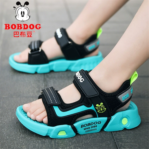 Нескользящие летние сандалии для мальчиков, пляжная детская обувь, мягкая подошва, подходит для подростков