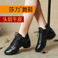 Туфли, танцующая спортивная обувь, из натуральной кожи, мягкая подошва