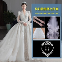 Модель беременной женской хвост+набор с семью -