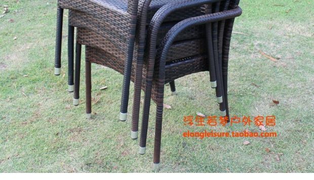 Vườn tròn kính vuông Bàn ngoài trời mây vuông lưng ghế Sân vườn giải trí Bàn ghế ngoài trời kết hợp bàn ghế ngoài trời mẫu bàn ghế ngoài trời đẹp
