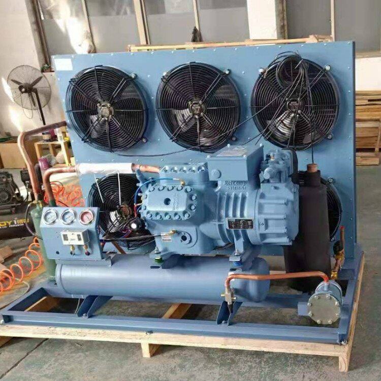 雪人莱富康 低温半封闭活塞压缩机 冷冻库中温制冷机组SP4LF1000(pic10)