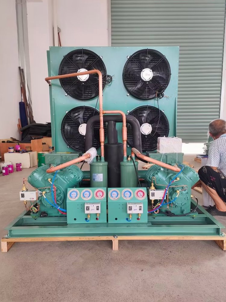 大明谷黑型冷库用制冷压缩机 半封闭活塞风冷水冷机组(pic12)