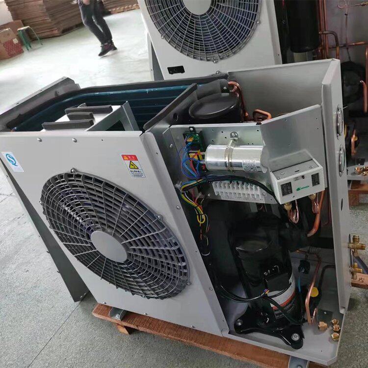 博润制冷采用艾默生涡旋冷冻压缩机 冷藏室箱式机组涡旋一体机(pic9)