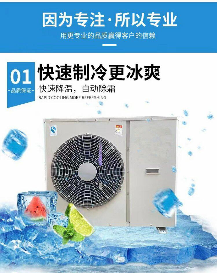 3匹5P博润制冷全封闭压缩机冷库全套制冷设备机组组一体机(图5)