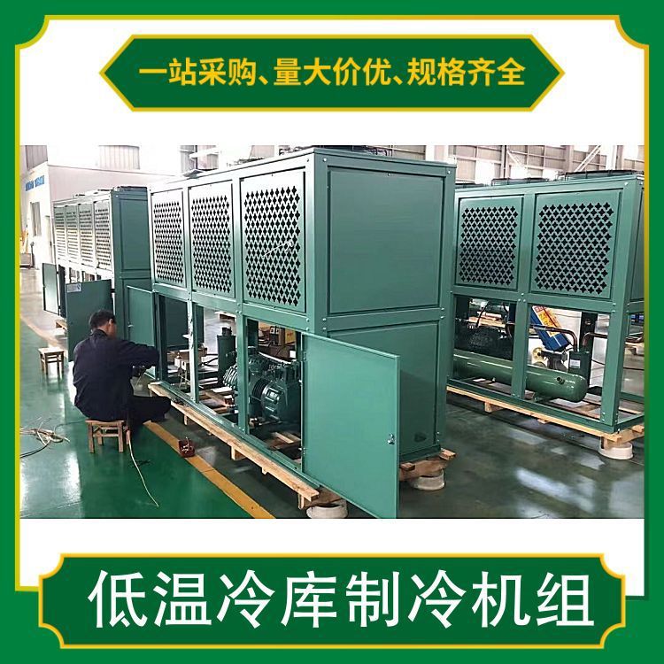 杭州博德泽制冷型20匹柜式低温冷库制冷机组 全封闭箱式一体机设备(pic7)