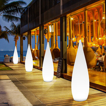 LED luminous drop lamp outdoor patio landscape brightening decorative lamp waterproof floor lamp wedding wedding wedding road leading lamp