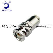 ANBO Jinyou TRB PL75-47 three-coaxial connector KEENYOU 1553B bus three-bayonet