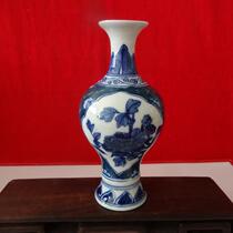 Ceramic vase bottle bottle in 90s Ancient Beauty bottle Flower tattoo home decoration props physical photo