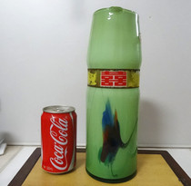 Old cold water Cup old kettle 80 s wedding happy word glass flower water can be used as vase folk movie props