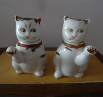 Old cat pot cat teapot wine bottle rare small lucky cat nostalgic collection antique ornaments all-product physical photos Special
