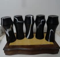 Old glass Cold Water Water Equipment 80 s glass flower old home movie props full-Product real photo single price