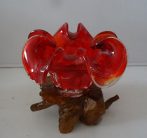 Old ashtray Cultural Red Cigarette Cigarette Red Pellet Modeling Nostalgia Featured Cinema Channel with Bumps Price