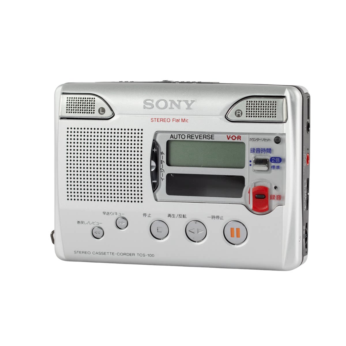 Japan direct Sony TCS100 tape recording of walkman metal body