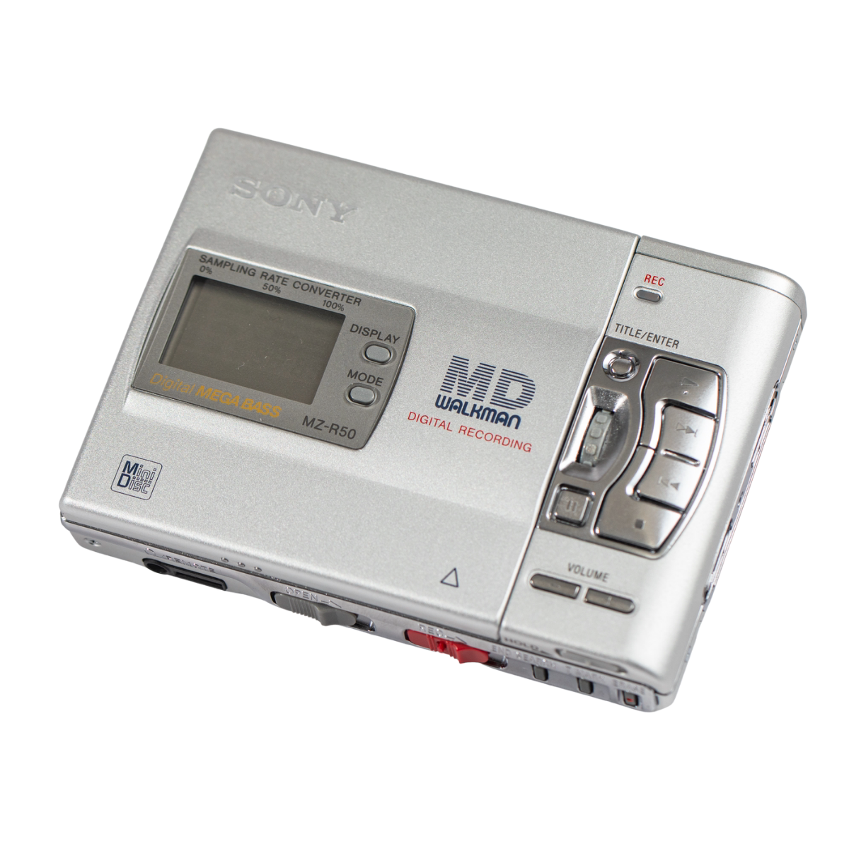 Japan straight up Sony R50 Sony MD with body listen minidisc player Original retro nostalgia