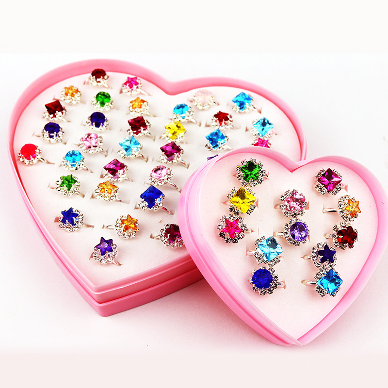 Usd 8 49 Children S Toy Ring Women S Boxed Princess Diamond Diamond Ring Crystal Girl Jewelry Gift Box Gift Gem Kindergarten Wholesale From China Online Shopping Buy Asian Products Online From The