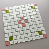 Белая апельсиновая зеленая вилка цветок квадратный 11 таблеток