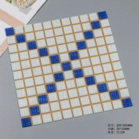 295 белый и синий божественный цветок