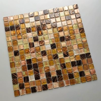 327 Прозрачная линия чая золото.