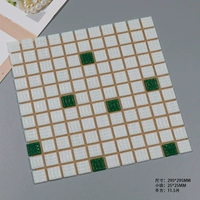 Светло -желтый 295 белый и темно -зеленый