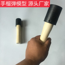 67 style wooden handle handdurate training coach Pellet Cast Iron Model Coach Ballistic hand howitzer static model
