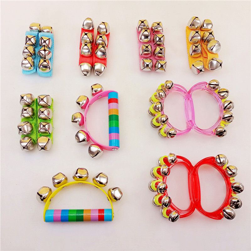 Wrist Bell Nursery School Performance Props Teaching Aids Orf Percussion Instrument Baby Babies Early Taught Hands And Feet Rocking Bells-Taobao