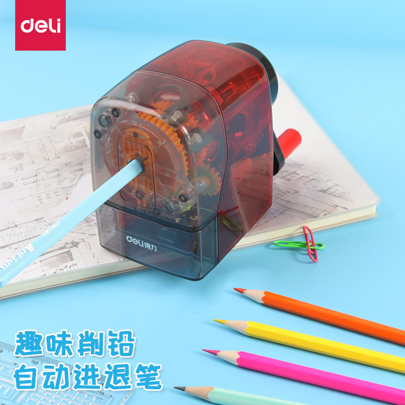 Able 71152 sharpened pencil machine able to cut colorful pencil multifunction fun pencil knife student office double use automatic in pen