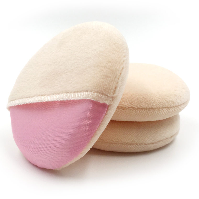 Photo Gallery Makeup Pure Cotton Round Glove Powder Bashing Sponge Honey Powder Set Makeup Special Bulk Powder Bashing Dry Powder Bashing