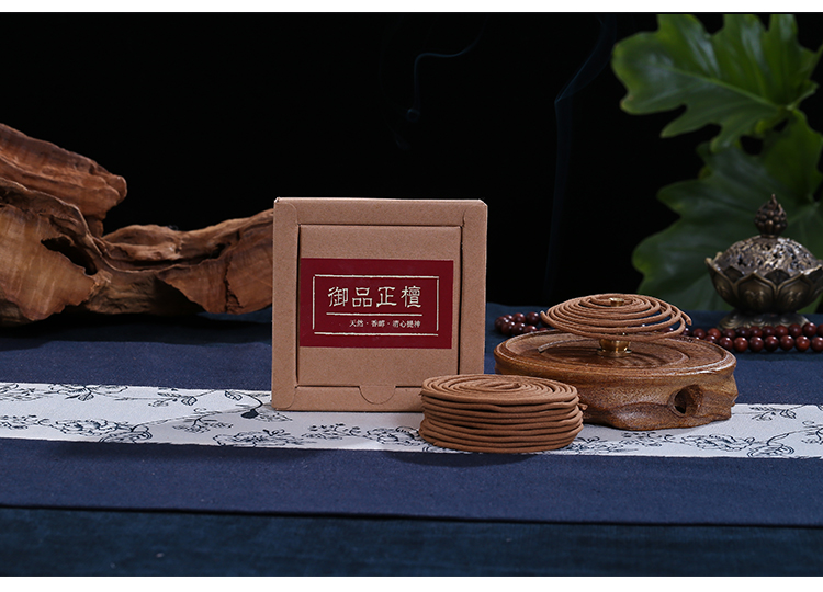 hương trầm thơm 养生 盘香 家 室 cho hương thơm nhà vệ sinh khử mùi thơm mùa hè muỗi đuổi muỗi gỗ đàn hương - Sản phẩm hương liệu giá vòng tay trầm hương