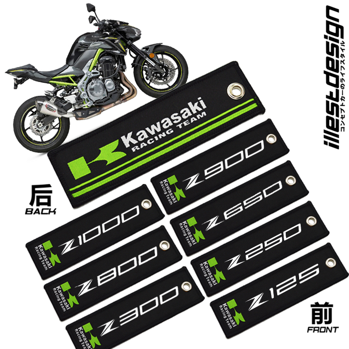 ZH2 Z300 Z400 Z650 Z900RS Z1000SX VERSYSX Motorcycle Keychain