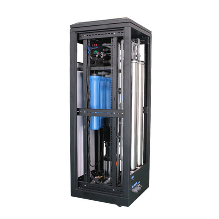 0 5 tons t h hospital factory with automatic ro - reverse osmosis water purification equipment in one all - inclusive black cabinet machine Ningbo