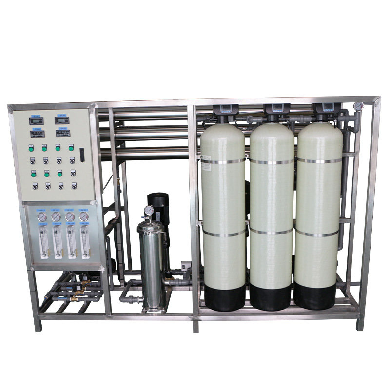 Ningbo 1T h hour bipolar RO reverse osmosis ultra-pure water treatment equipment small commercial integrated water purifier