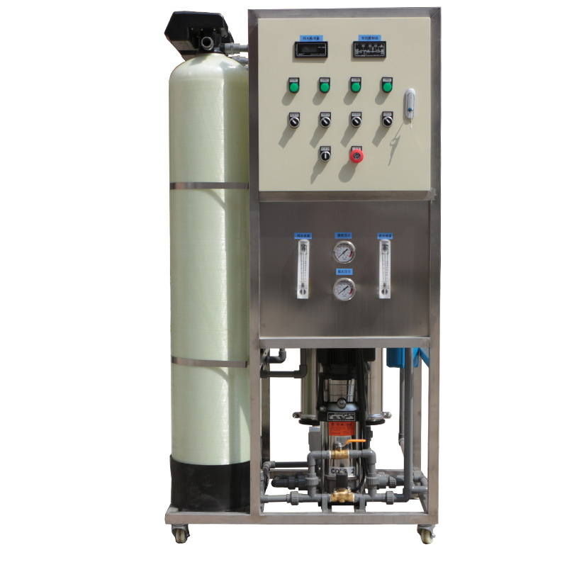 Hot pins 0 5T hours Small flow RO reverse osmosis pure water equipment integrated straight drinking water 500L pure water device