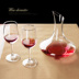 Rượu vang đỏ đặt ly rượu lớn ly châu Âu decanter ly giữ ly rượu vang ly cao bộ ly uống rượu Rượu vang