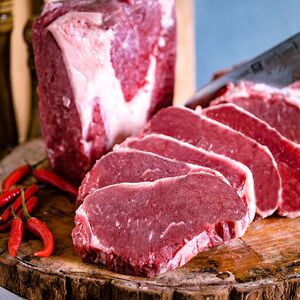 帝牛原肉整切川椒菲力牛排8片静腌新鲜谷饲牛肉牛扒烧烤火锅牛排