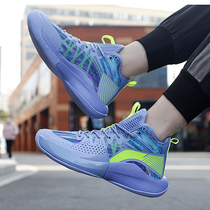 2022 new shock absorbing mesh abrasion resistant men sneakers anti-slip damping rebound breathable rubber low helping basket sneakers